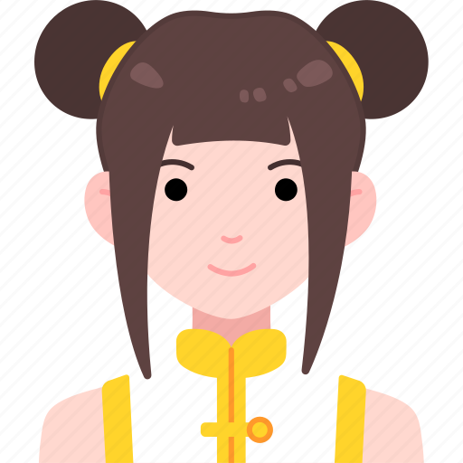 Chinese, clothing, woman, girl, avatar, user, person icon - Download on Iconfinder