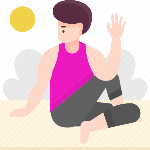 Avatar, exercise, healthy, lifestyle, yoga icon - Download on Iconfinder