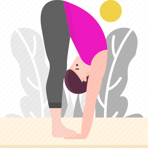 Avatar, exercise, hastapadasana, healthy, lifestyle, yoga icon - Download on Iconfinder