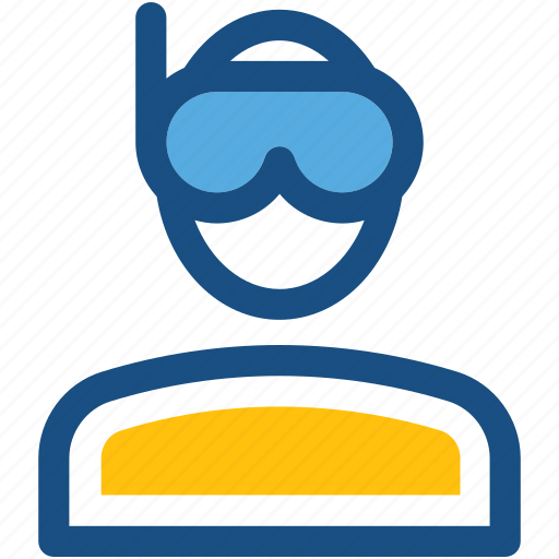 Avatar, diver, man, people, swimmer icon - Download on Iconfinder