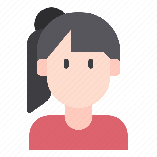 Avatar, character, face, female, hair, people, woman icon - Download on Iconfinder