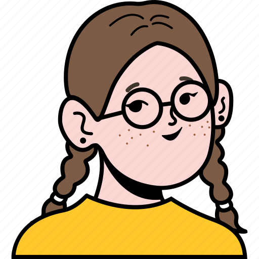 Avatar, girl, face, woman, female, user, person icon - Download on Iconfinder