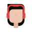 avatar, headset, woman 