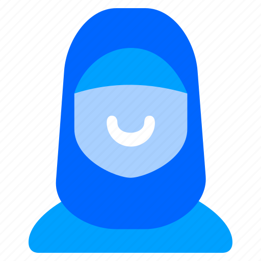 Hijab, muslim, woman, islam, people icon - Download on Iconfinder