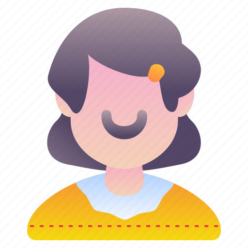 Child, girl, woman, people, avatar icon - Download on Iconfinder