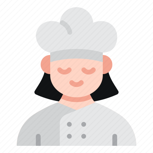 Chef, avatar, woman, female, user, people, person icon - Download on Iconfinder
