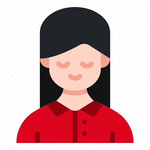Female, woman, avatar, user, people, person, profile icon - Download on Iconfinder