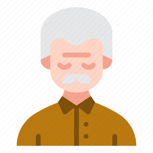 Old, man, avatar, elderly, user, people, person icon - Download on Iconfinder