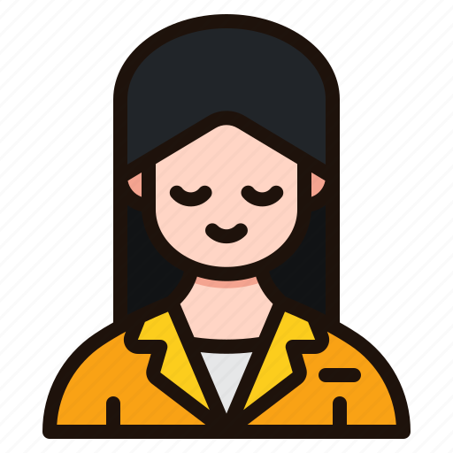 Reception, avatar, woman, female, user, people, person icon - Download on Iconfinder