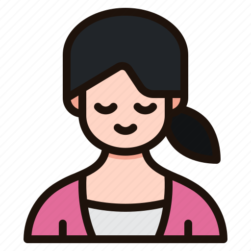 Woman, avatar, female, user, person, people, profile icon - Download on Iconfinder