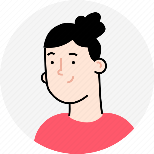 People, avatar, character, profile, user, social media, woman illustration - Download on Iconfinder