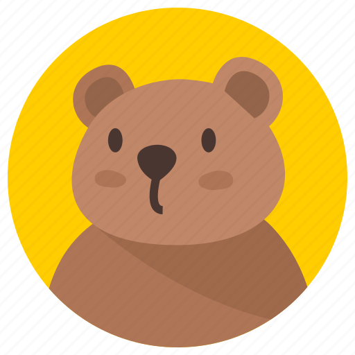 Avatar, bear, user, man, people, profile icon - Download on Iconfinder