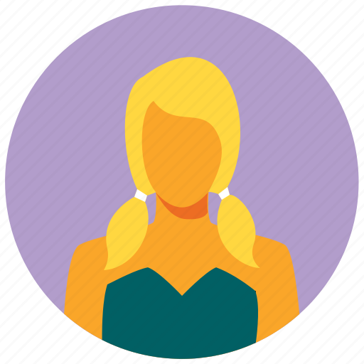 Avatar, circle, female, human, person, user, woman icon - Download on Iconfinder
