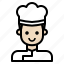 avatar, chef, cooker, restaurant 