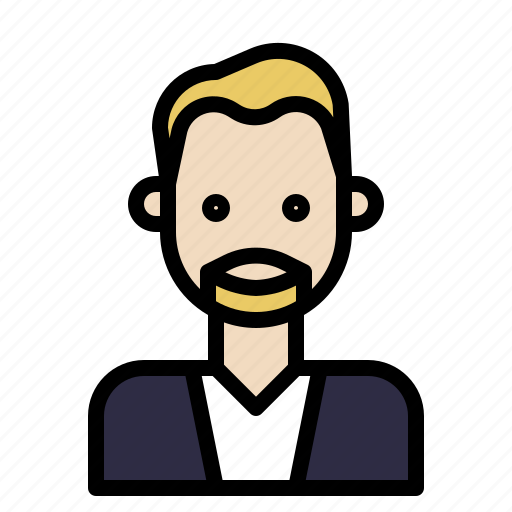 Avatar, beard, hipster, man, mustache, style icon - Download on Iconfinder