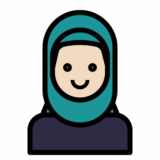 Avatar, face, hijab, muslim, woman icon - Download on Iconfinder