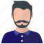 man, profile, user, avatar 