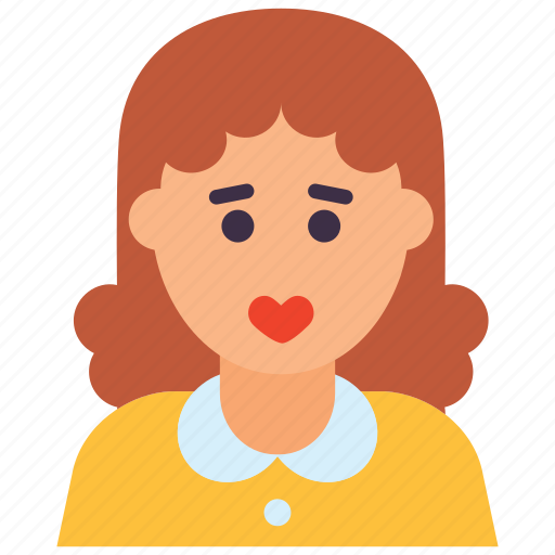 Female, girl avatar, lady, schoolgirl, teenager icon - Download on Iconfinder
