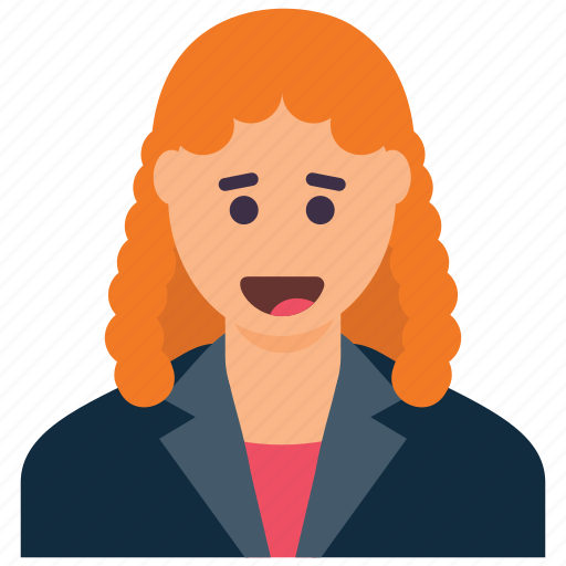 Clerk, employee, female, lady, woman icon - Download on Iconfinder