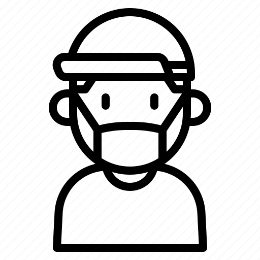 Kid, hat, avatar, boy, medical, mask, child icon - Download on Iconfinder