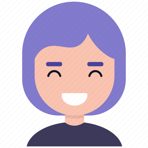 Avatar, emotion, face, female, girl, smiley, woman icon - Download on Iconfinder