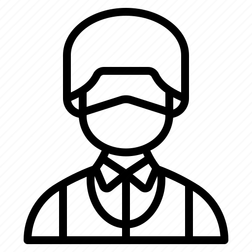 Elderly, old, man, avatar, people, face, mask icon - Download on Iconfinder