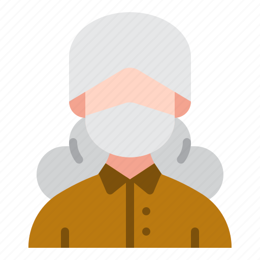 Old, woman, elderly, avatar, people, face, mask icon - Download on Iconfinder