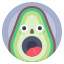 avatar, avocado, food, scream 