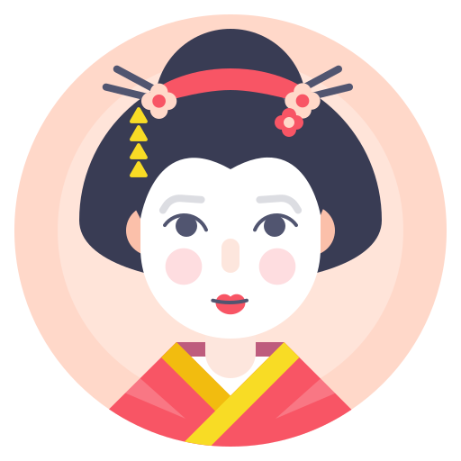 Avatar, geisha, japanese, woman icon - Free download