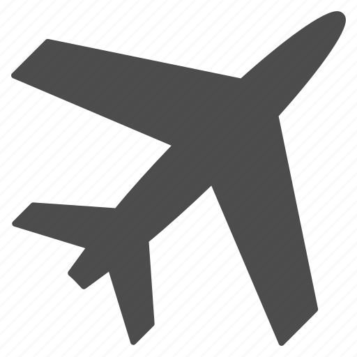 Airplane, transport, transportation, aircraft, airline, airport, flight icon - Download on Iconfinder
