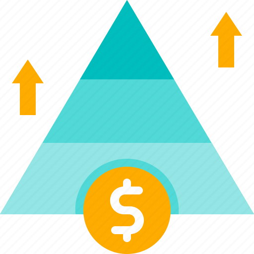 Business, growth, increase, profit, investment, pyramid icon - Download on Iconfinder