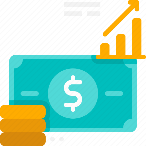 Business, growth, dollar, money, increase, investment, graph icon - Download on Iconfinder