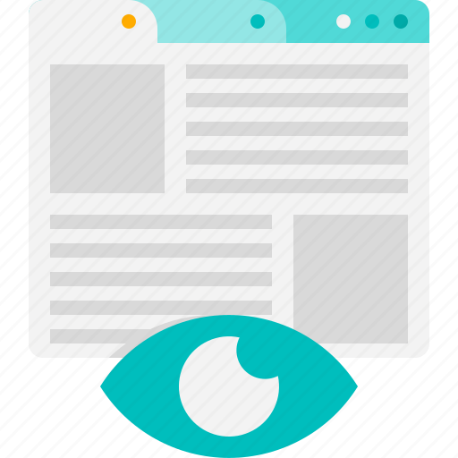 Seo, marketing, business, eye, website, view, vision icon - Download on Iconfinder
