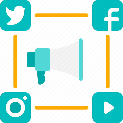 Seo, marketing, business, social media, promotion, connection, megaphone icon - Download on Iconfinder