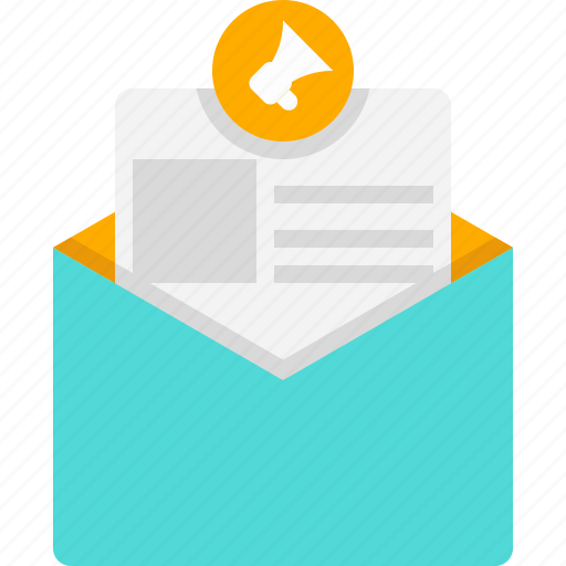 Seo, marketing, business, newsletter, message, email, promotion icon - Download on Iconfinder