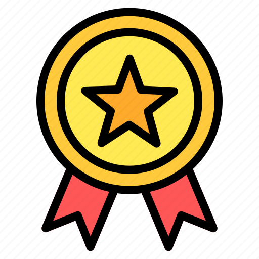 Award, quality, winner, acknowledge, star, gold, prize icon - Download on Iconfinder