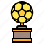 award, champion, prize, soccer, winner, trophy, ball, competition, football 