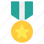 award, achievement, honors, reward, prize, emblem, badge, winner, sport 