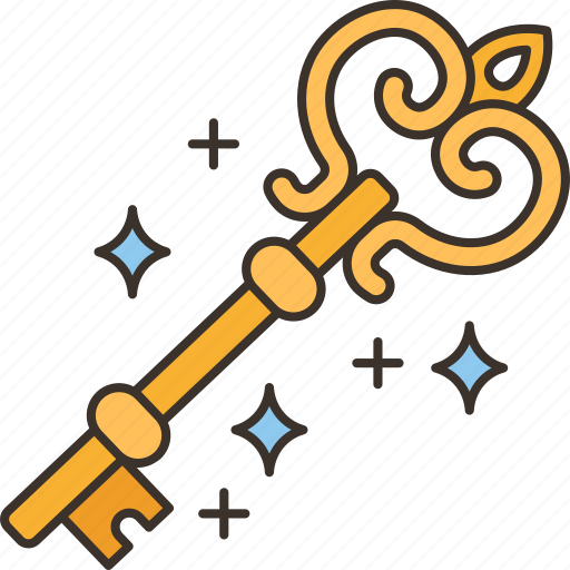 Key, ancient, access, prize, miracle icon - Download on Iconfinder