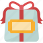 gift, box, present, reward, give 