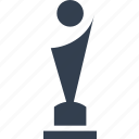 trophy, cup, chempion, winner, award, person, shape, movie, film