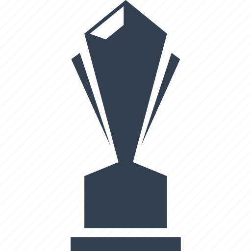 Trophy, cristal, stone, cup, chempion, winner, first place icon - Download on Iconfinder