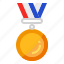 medal, reward, ribbon 