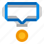 medal, prize, reward, ribbon 