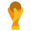 globe, gold, trophy 