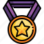 prize, medal, competition, star, achievement 
