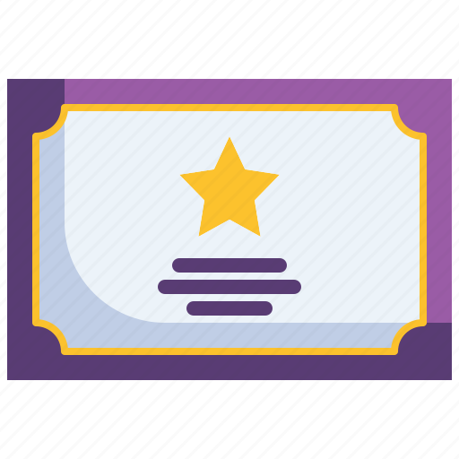 Documentation, star, certificate, document, diploma icon - Download on Iconfinder
