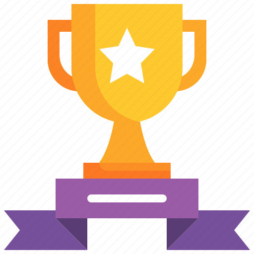 Cup, trophy, ribbon, winner, champion icon - Download on Iconfinder