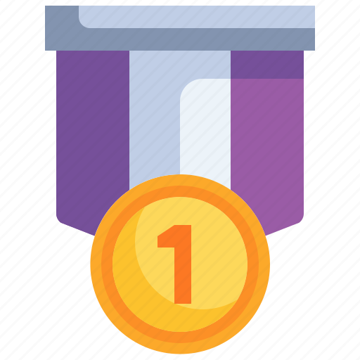 Winner, gold, first, medal, prize icon - Download on Iconfinder