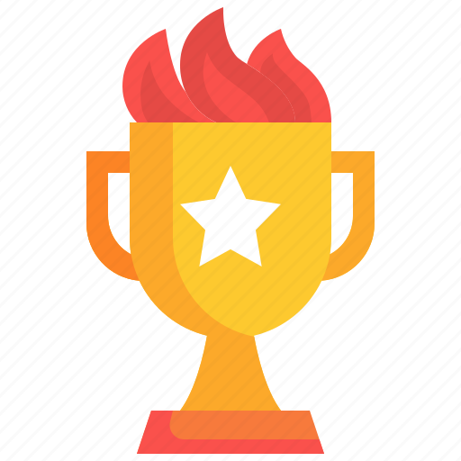 Award, flame, competition, trophy, winner icon - Download on Iconfinder